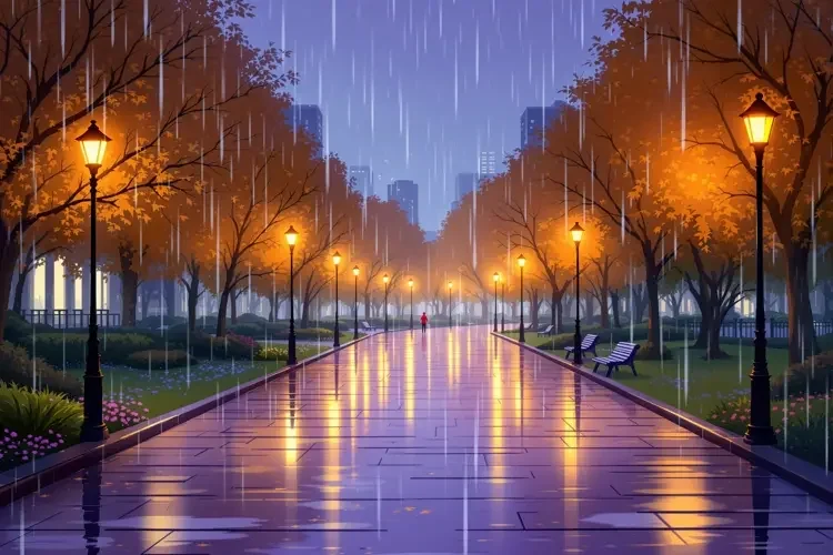 户外直播突降暴雨，主播临时改直播“追雨” - 爆料51原创直播现场爆料